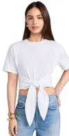 Le Superbe Tied Up Tee White