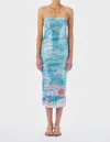 Le Superbe Ocean Front Walk Tube Dress Ocean Front Walk In Blue