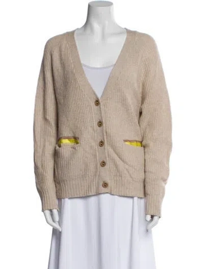 Pre-owned Le Superbe V-neck Sweater In Multi