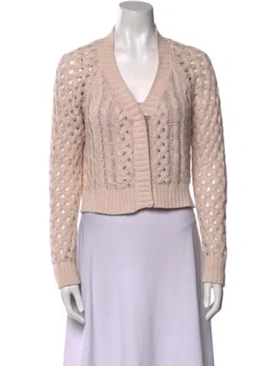 Pre-owned Le Superbe V-neck Sweater In Neutral