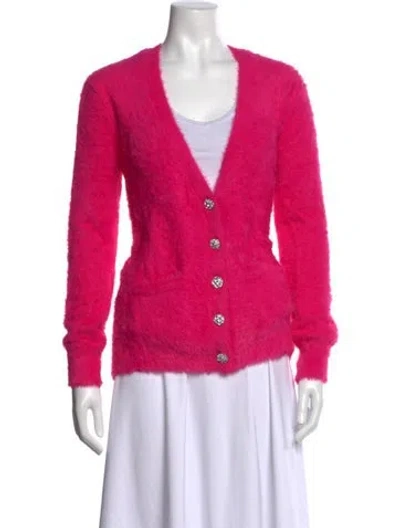 Pre-owned Le Superbe V-neck Sweater W/ Tags In Pink