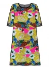 Le Superbe Women's Floral Dress In Electric Floral In Multi