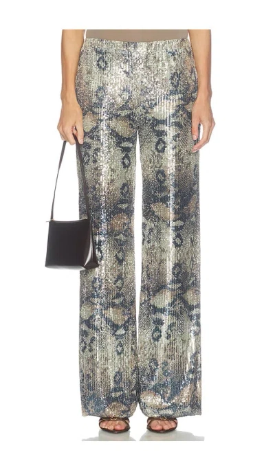 Le Superbe X Revolve Glossy Snake Lounge Pant In Multi