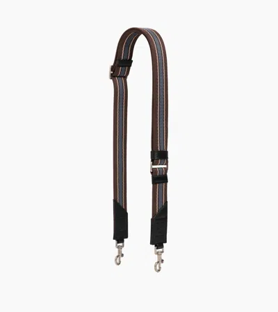 Le Tanneur Adjustable Striped Shoulder Strap.