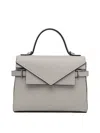 Le Tanneur 'emilie' Handbag In Gray