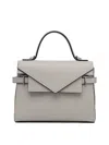 Le Tanneur 'emilie' Handbag In Gray