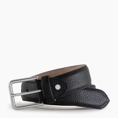 Le Tanneur Ceinture Homme Avec Boucle Carrée Charles In Black