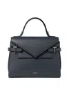 Le Tanneur Medium Double Flap Emilie Tote Bag