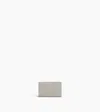 Le Tanneur Juliette Medium Wallet In Grained Leather In Gray