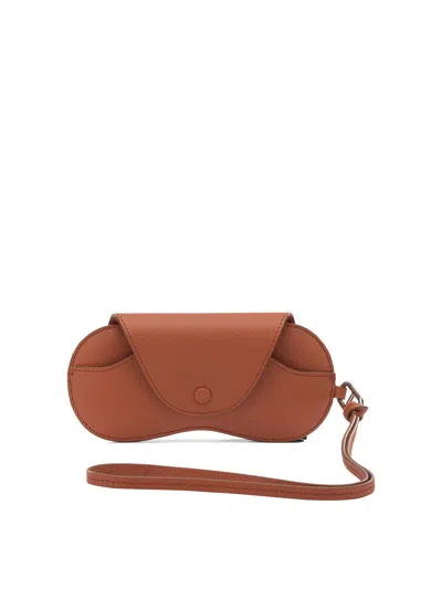 Le Tanneur Leather Pouches In Brown