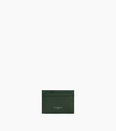 Le Tanneur Lucien Card Holder In Grained Leather