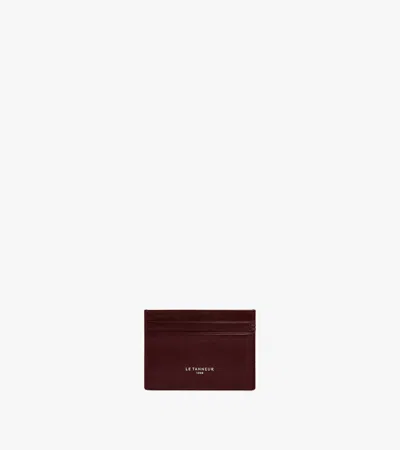 Le Tanneur Lucien Card Holder In Oiled Leather