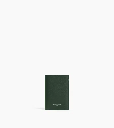 Le Tanneur Lucien Small Card Holder In Grained Leather