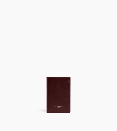 Le Tanneur Lucien Small Card Holder In Oiled Leather