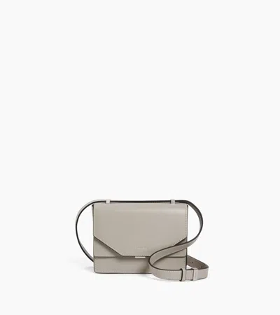 Le Tanneur Mini Sac Bandoulière Naya En Cuir Liégé In Red