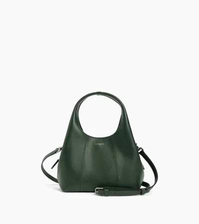 Le Tanneur Petit Sac À Main Juliette En Cuir Grainé In Vert Malachite