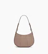 Le Tanneur Petit Sac Demi-lune Juliette En Cuir Grainé