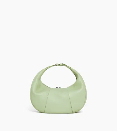 Le Tanneur Petit Sac Hobo Juliette En Cuir Grainé In Green