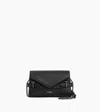 Le Tanneur Pochette Double Rabat Emilie En Cuir Grainé