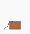 Le Tanneur Pochette Zippée Avec Dragonne En Cuir Grainé