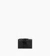 Le Tanneur Porte Cartes Noah En Cuir Grain Buffle Et Cuir Lisse In Black