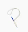 Le Tanneur Porte Stylo Charms Mademoiselle Agnès En Cuir Lisse In White
