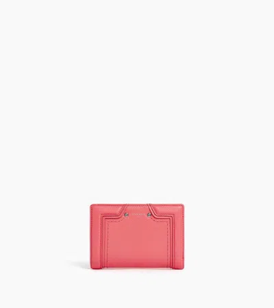 Le Tanneur Portefeuille Moyen Modèle Ella En Cuir Grainé In Pink