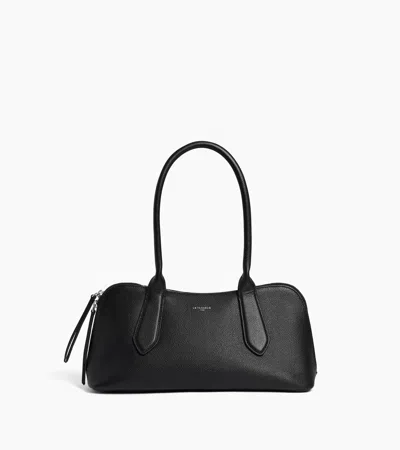 Le Tanneur Sac Bowling Apolline En Cuir Grainé In Noir