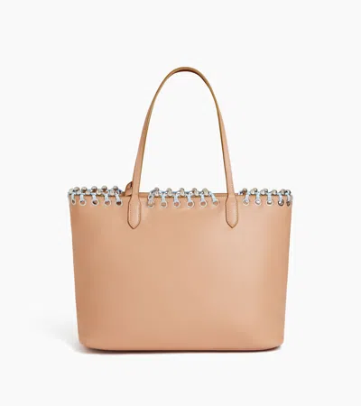 Le Tanneur Sac Cabas Kitesy Martin Studio En Cuir Grainé In Pink