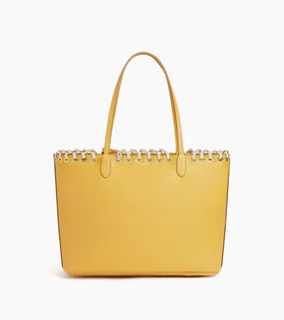 Le Tanneur Sac Cabas Kitesy Martin Studio En Cuir Grainé In Yellow