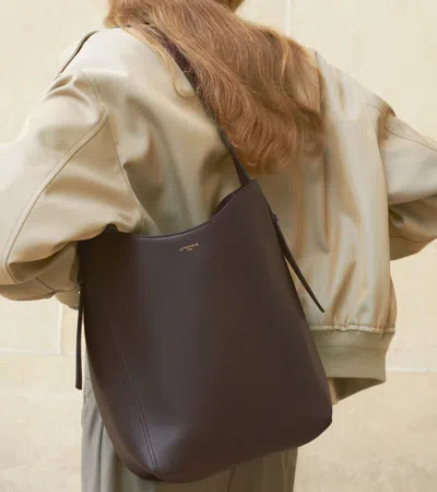 Céleste Medium Hobo Bag In Smooth Leather from Le Tanneur