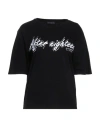 Le Tonerre Woman T-shirt Black Size S Cotton, Polyester, Acetate In Black