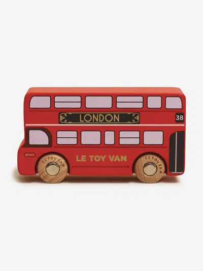 Le Toy Van Ben Wooden Toy Bus In Red