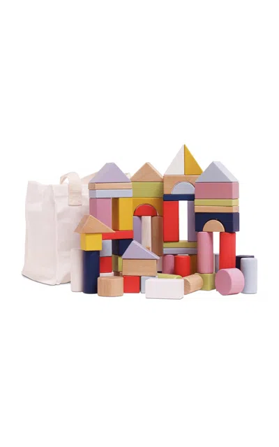 Le Toy Van Colourful Wooden Blocks In Multi