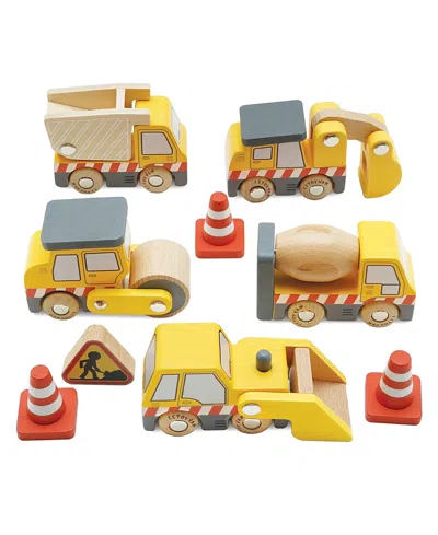 Le Toy Van Construction Toy Cars Trucks & Diggers - 3+ Years In Multi