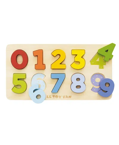 Le Toy Van Counting Wooden Numbers Shape Sorter - 18+ Months In Multi
