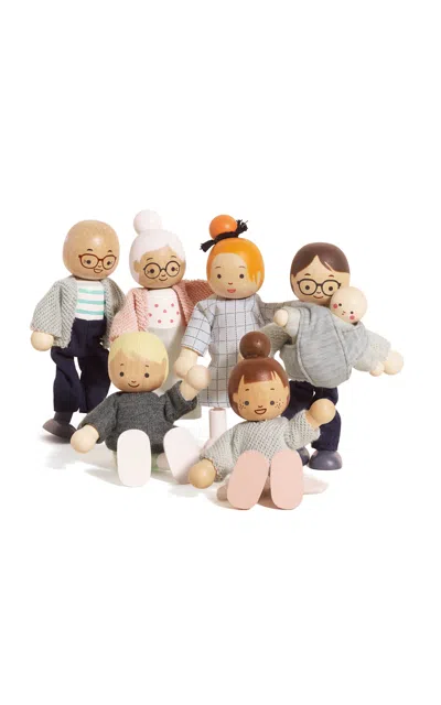 Le Toy Van Dolls House Family In Pattern