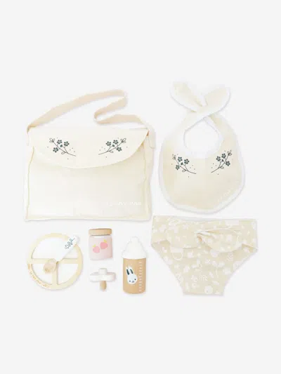 Le Toy Van Dolls Nursing Kit And Bag-8 Piece (30-35cm) One Size Ivory