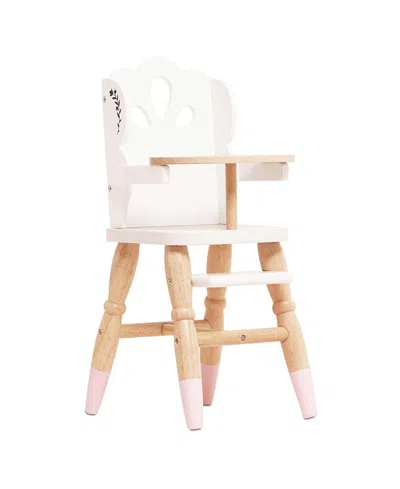 Le Toy Van Dolls Wooden High Chair - 3+ Years In Neutral