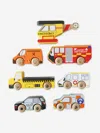 Le Toy Van Emergency Helicopter & Rescue Cars-7 Piece (w:12.3 X D:4 X H:5 Cm) One Size Multicoloured In Multicoloured