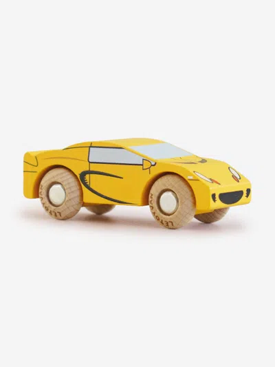 Le Toy Van Gt105 Louis Wooden Toy Car In Yellow