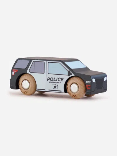 Le Toy Van Gt260 Liberty Police Suv Wooden Toy Car In Black