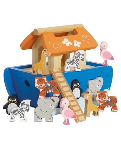 Le Toy Van Noah's Ark & Animals Shape Sorter- 3+ Years In Multi