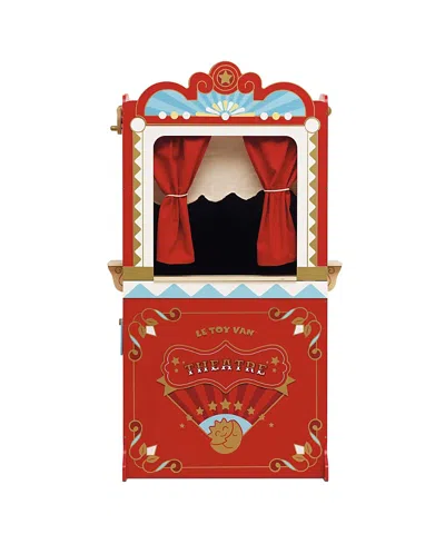 Le Toy Van Retro Toy Puppet Theatre - 3+ Years In Red