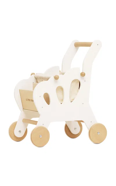 Le Toy Van Shopping Trolley In White