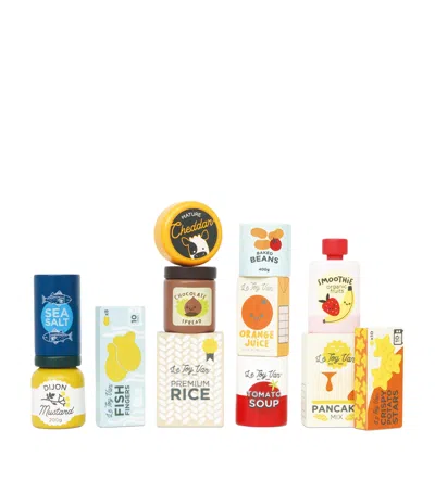 Le Toy Van Supermarket Grocery Weekly Shop Set In Multi