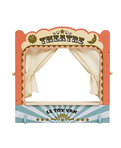 Le Toy Van Tabletop Puppet Wooden Theatre - 3+ Years In Multi