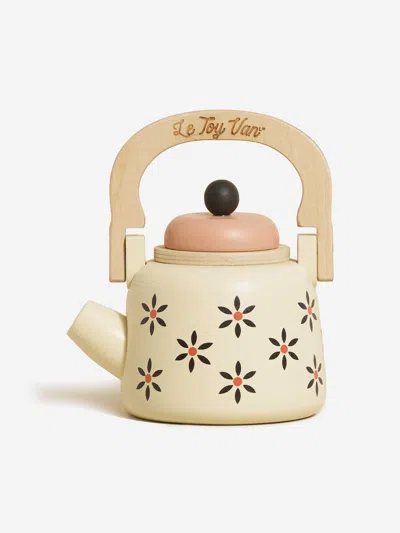 Le Toy Van Vintage Wooden Kettle (w: 12cm D: 9cm H: 13.5cm) In Neutral