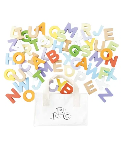 Le Toy Van Wooden Alphabet Set & Bag - 18+ Months In Multi