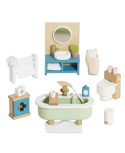 Le Toy Van Wooden Dolls House Bathroom Furniture- 3+ Years In Multi